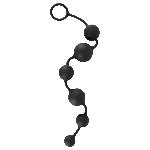Анальні кульки - Black Velvets Anal Beads - мініатюра 2
