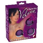 Вагінальні кульки - Velvet Balls Triple - мініатюра 3
