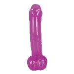 Фалоімітатор з мошонкою - Ready Mate Softdildo Lila - мініатюра 2