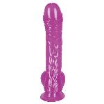 Фалоімітатор з мошонкою - Ready Mate Softdildo Lila - мініатюра 3