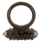 Ерекційне кільце - Vibro Ring Dark Silicon - мініатюра 4