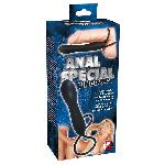 Страпон - Anal Special Silicone Black - мініатюра 5