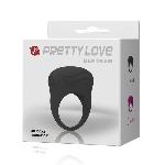 Ерекційне кільце - Pretty Love Bertram Penis Ring Black - мініатюра 9