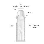 Насадка на член - Penis Sleeve, 14 см - мініатюра 5