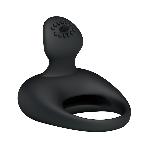 Ерекційне кільце - Pretty Love Stimulating Tonguo Penis Ring Black - мініатюра 4