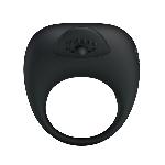 Ерекційне кільце - Pretty Love Stimulating Tonguo Penis Ring Black - мініатюра 5