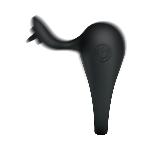 Ерекційне кільце - Pretty Love Stimulating Tonguo Penis Ring Black - мініатюра 7