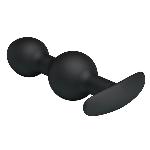 Анальна пробка - Pretty Love Special Anal Stimulation Anal Balls 4.05" Black - мініатюра 2