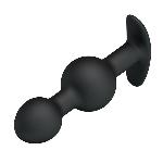 Анальна пробка - Pretty Love Special Anal Stimulation Anal Balls 4.05" Black - мініатюра 4