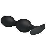Анальна пробка - Pretty Love Special Anal Stimulation Anal Balls 4.92" Black - мініатюра 6