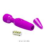 Вібромасажер - Pretty Love Power Wand Purple - мініатюра 7