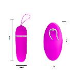 Віброяйце - Pretty Love Debby Vibrating Egg Purple - мініатюра 4