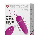 Віброяйце - Pretty Love Debby Vibrating Egg Purple - мініатюра 5
