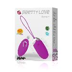 Віброяйце - Pretty Love Berger Vibrating Egg Purple - мініатюра 7