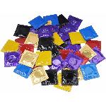 Презервативи - Vibratissimo XX ... L Fruit Color, 57 мм, 50 шт. - мініатюра 3