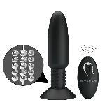 Анальна пробка - Pretty Love Beaded For Extra Pleasure Black - мініатюра 9