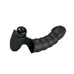 Насадка на палець - Pretty Love Alexander Finger Vibrator Black - мініатюра 6
