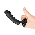 Насадка на палець - Pretty Love Alexander Finger Vibrator Black - мініатюра 9