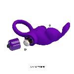 Ерекційне кільце - Pretty Love Vibrant Penis Ring I Purple - мініатюра 3
