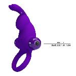 Ерекційне кільце - Pretty Love Vibrant Penis Ring I Purple - мініатюра 4