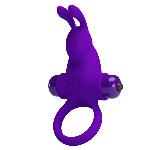 Ерекційне кільце - Pretty Love Vibrant Penis Ring I Purple - мініатюра 8