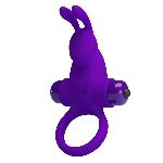 Ерекційне кільце - Pretty Love Vibrant Penis Ring I Purple - мініатюра 9
