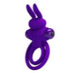 Ерекційне кільце - Pretty Love Vibrant Penis Ring III Purple - мініатюра 8