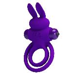 Ерекційне кільце - Pretty Love Vibrant Penis Ring III Purple - мініатюра 9