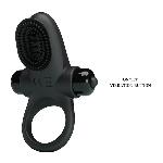 Ерекційне кільце - Pretty Love Vibrant Penis Ring II Black - мініатюра 6