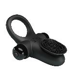 Ерекційне кільце - Pretty Love Vibrant Penis Ring II Black - мініатюра 7
