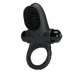 Ерекційне кільце - Pretty Love Vibrant Penis Ring II Black - мініатюра 8