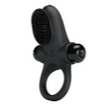 Ерекційне кільце - Pretty Love Vibrant Penis Ring II Black - мініатюра 9