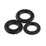 Ерекційні кільця - Titan Cock Ring Set Blue - мініатюра 4