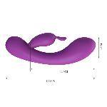 Вібратор - Pretty Love Grace Vibrator Purple - мініатюра 4