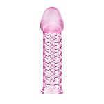 Насадка на член - Male-Wear Net Sleeve Pink - мініатюра 4