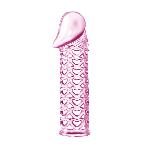 Насадка на член - Male-Wear Net Sleeve Pink - мініатюра 6