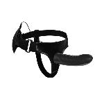 Страпон - Pretty Love Marvin Vibrating StrapOn Harness Black, 16.2 см - мініатюра 4