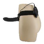 Страпон - Pretty Love Marvin Vibrating StrapOn Harness Black, 16.2 см - мініатюра 7