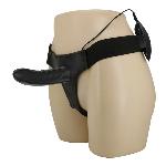 Страпон - Pretty Love Marvin Vibrating StrapOn Harness Black, 16.2 см - мініатюра 9
