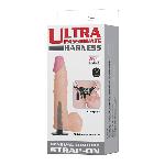 Страпон - Ultra Passionate Harness Vibrating, 16.5 см - мініатюра 2