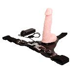 Страпон - Ultra Passionate Harness Vibrating, 16.5 см - мініатюра 8