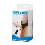 Страпон - Men's Pants Replacement Vibrating Strap On, 16,5 см - мініатюра 10