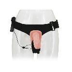 Страпон - Ultra Vibrating Doble-Heads Strap On - мініатюра 4