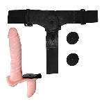 Страпон - Ultra Vibrating Doble-Heads Strap On - мініатюра 8