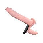 Страпон - Ultra Vibrating Doble-Heads Strap On - мініатюра 9