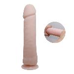 Фалоімітатор без мошонки - The Big Penis String Stimulation, 26 см - мініатюра 8