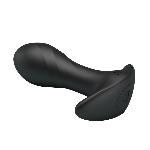 Анальна пробка - Pretty Love Anal Plug Massager Black - мініатюра 5