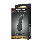 Анальна пробка - Pretty Love Special Anal Stimulation Butt Plug Black - мініатюра 6