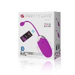 Віброяйце - Pretty Love Abner Vibrating Egg Purple (App) - мініатюра 2