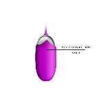 Віброяйце - Pretty Love Abner Vibrating Egg Purple (App) - мініатюра 3